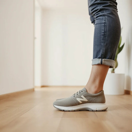 Stabilní boty pro korekci držení těla s důrazem na pevnou podešev a oporu chodidla